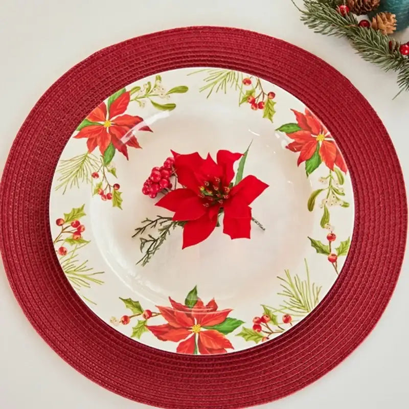 Korean Winter Flower - Plate - Modern House - Home & Living - Harumio Korean Winter Flower - Plate - Modern House - Home & Living - Harumio