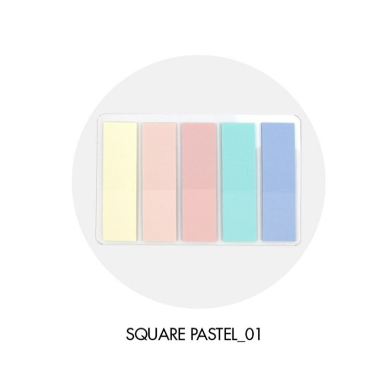 Second Mansion x 10x10 - Pastel Index Bookmarker Tab