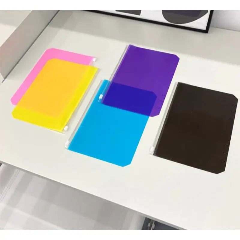 Second Mansion x 10x10 - 6-Hole Color Binder Storage Pocket - Second Mansion - Binder Pockets - Harumio Second Mansion x 10x10 - 6-Hole Color Binder Storage Pocket - Second Mansion - Binder Pockets - Harumio