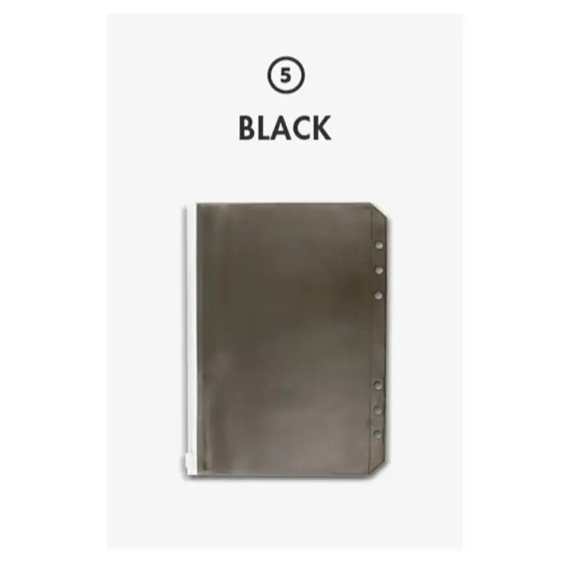 Second Mansion x 10x10 - 6-Hole Color Binder Storage Pocket - Second Mansion - Binder Pockets - Harumio Second Mansion x 10x10 - 6-Hole Color Binder Storage Pocket - Second Mansion - Binder Pockets - Harumio