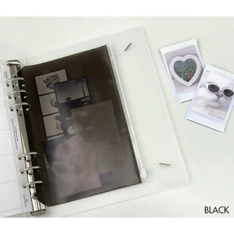 Second Mansion x 10x10 - 6-Hole Color Binder Storage Pocket - Second Mansion - Binder Pockets - Harumio Second Mansion x 10x10 - 6-Hole Color Binder Storage Pocket - Second Mansion - Binder Pockets - Harumio