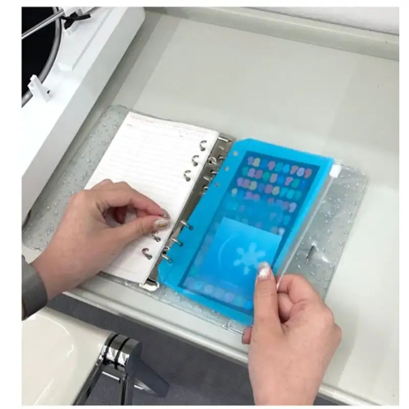 Second Mansion x 10x10 - 6-Hole Color Binder Storage Pocket - Second Mansion - Binder Pockets - Harumio Second Mansion x 10x10 - 6-Hole Color Binder Storage Pocket - Second Mansion - Binder Pockets - Harumio