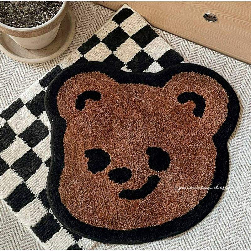 Pureureumdesign - Cupid Bear Rug - Pureureumdesign - Rug - Harumio