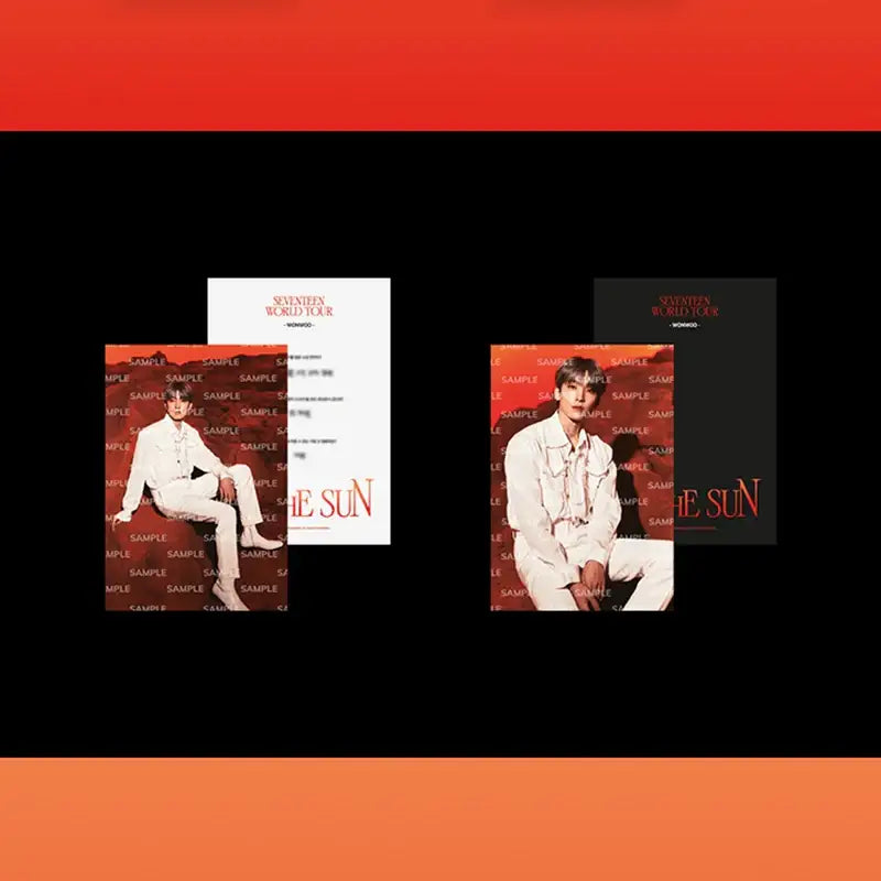 Seventeen - BE THE SUN - Postcard Book - SEVENTEEN - Book - Harumio Seventeen - BE THE SUN - Postcard Book - SEVENTEEN - Book - Harumio