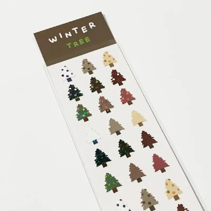 Teteum - Winter Tree Sticker - Teteum - Sticker - Harumio
