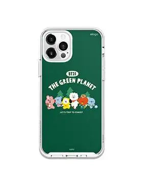 BT21 - Green Planet Camping Elago iPhone Case - LINE FRIENDS - Phone Case - Harumio