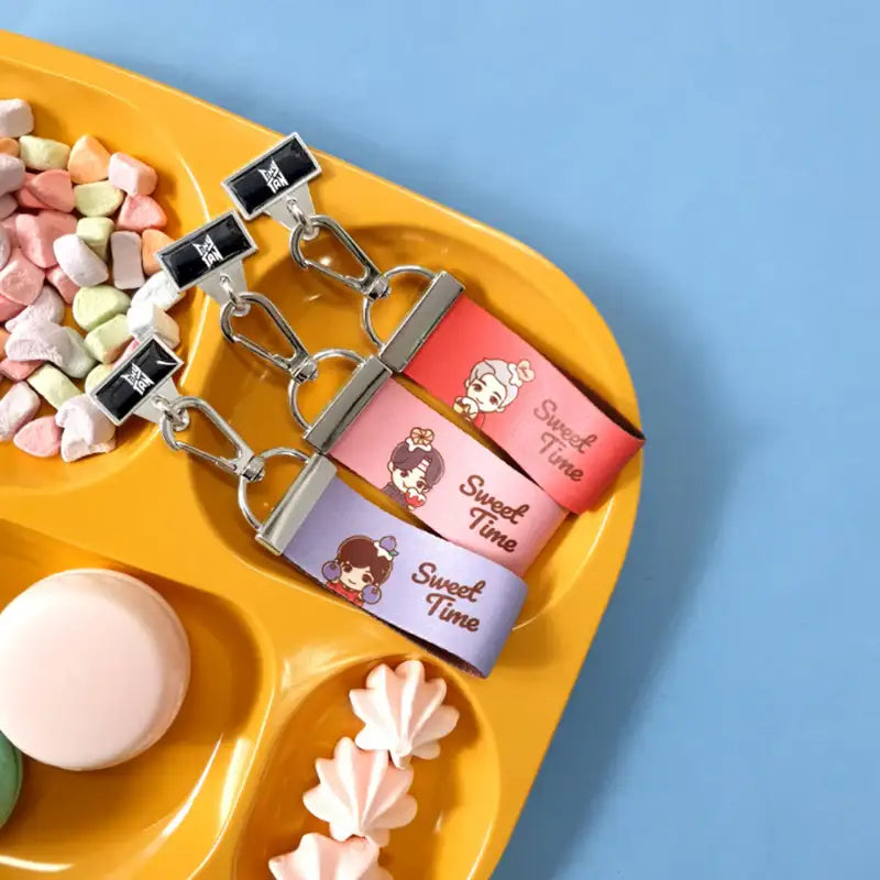 BTS - TinyTAN - Sweet Time Finger Strap - BTS TinyTAN - Mobile Accessories - Harumio