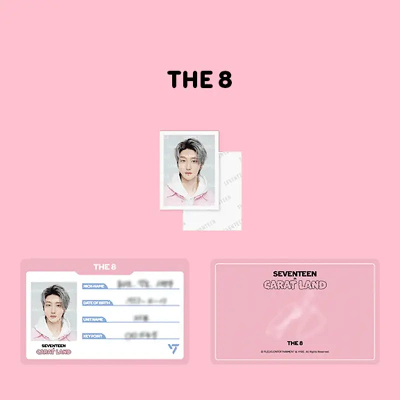 SEVENTEEN - 2023 CARAT LAND - ID Card Holder Set - SEVENTEEN - Card Holder - Harumio SEVENTEEN - 2023 CARAT LAND - ID Card Holder Set - SEVENTEEN - Card Holder - Harumio