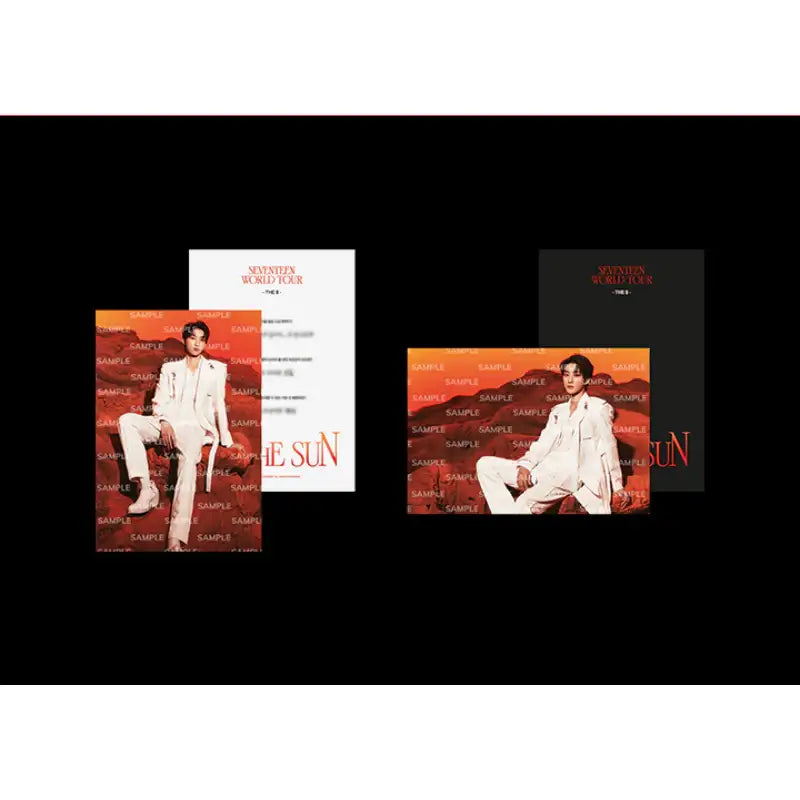 Seventeen - BE THE SUN - Postcard Book - SEVENTEEN - Book - Harumio Seventeen - BE THE SUN - Postcard Book - SEVENTEEN - Book - Harumio