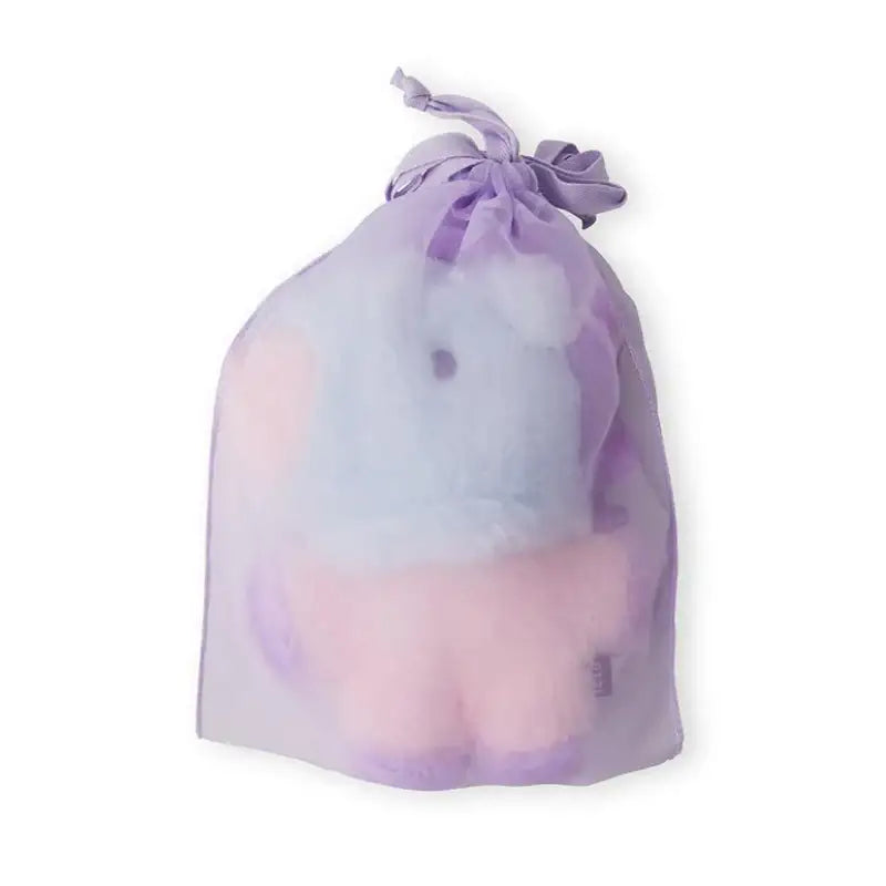 BT21 - Baby Flat Fur Standing Doll - Purple heart Edition - BT21 - Doll - Harumio BT21 - Baby Flat Fur Standing Doll - Purple heart Edition - BT21 - Doll - Harumio