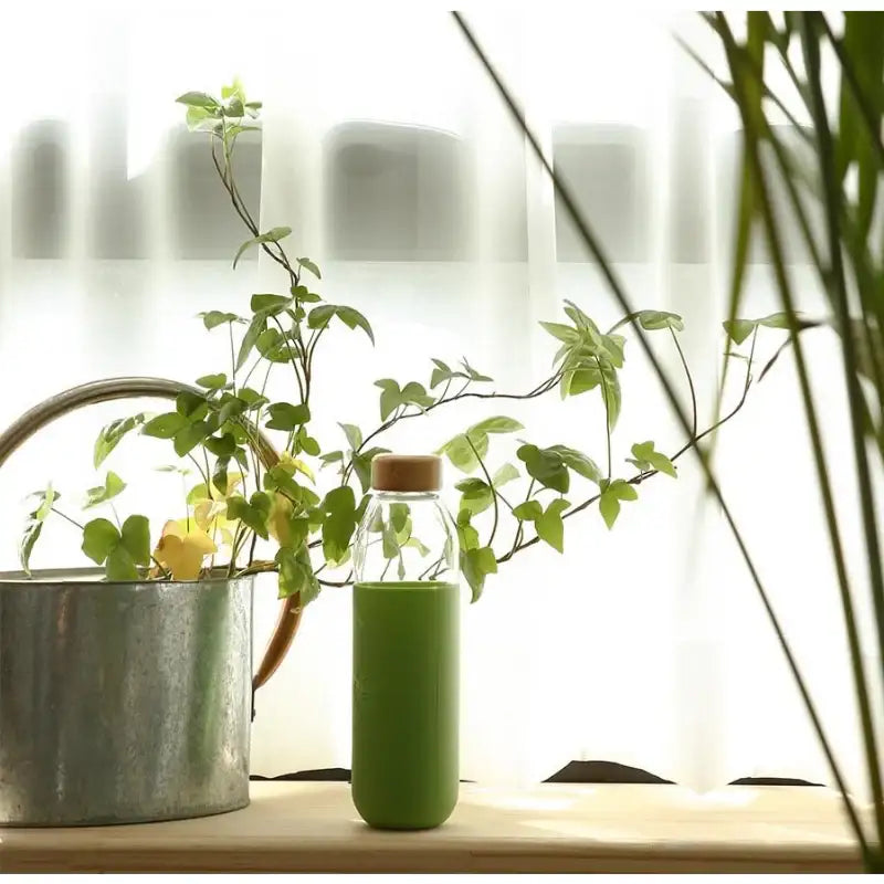 LEAVES- Bamboo Grip Tumbler - LEAVES - Kitchenware - Harumio LEAVES- Bamboo Grip Tumbler - LEAVES - Kitchenware - Harumio