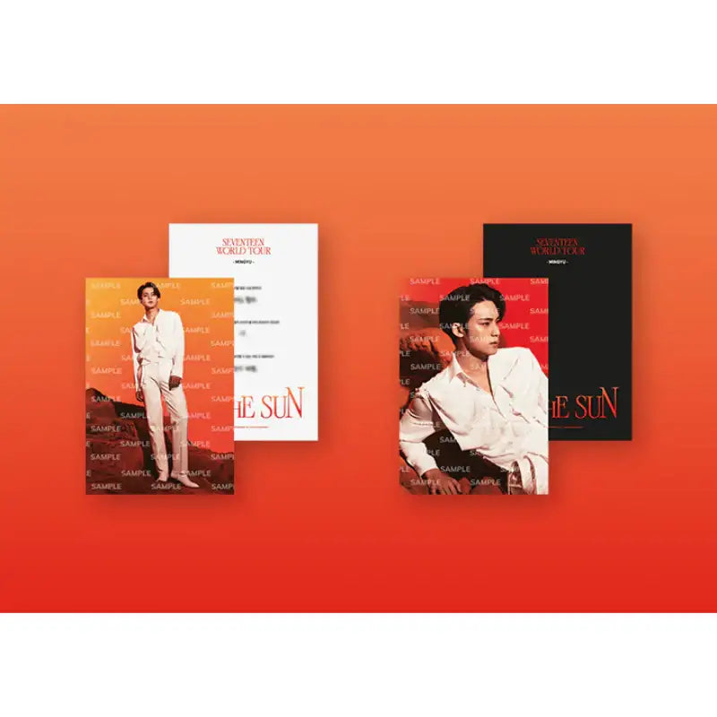 Seventeen - BE THE SUN - Postcard Book - SEVENTEEN - Book - Harumio Seventeen - BE THE SUN - Postcard Book - SEVENTEEN - Book - Harumio