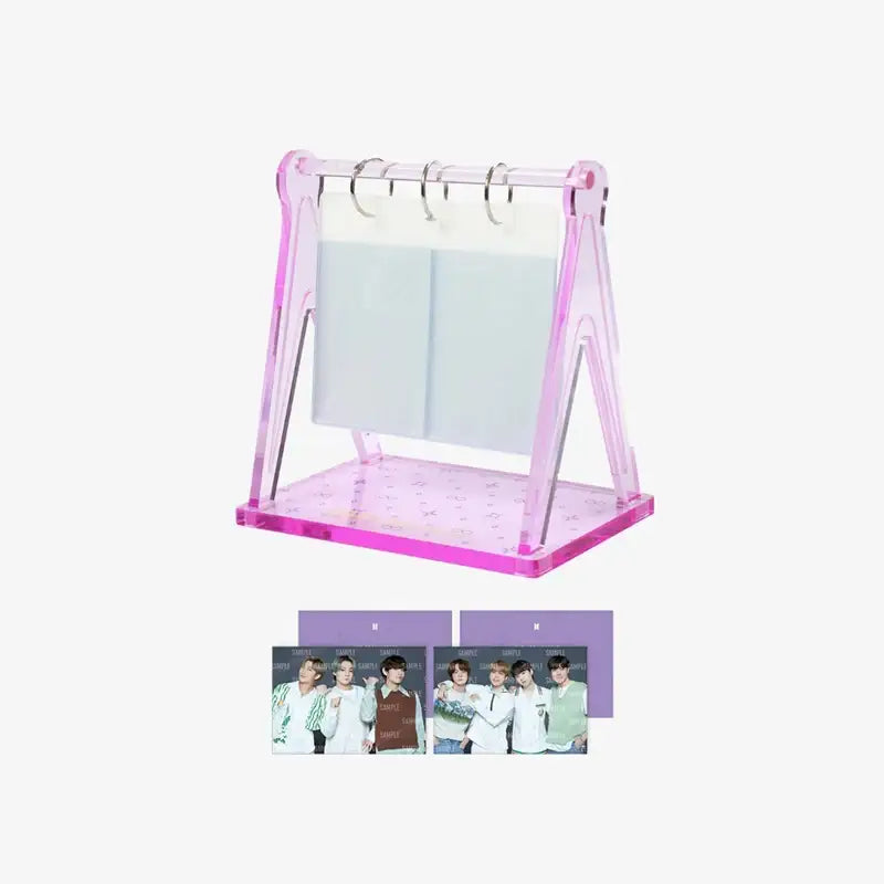 BTS - SOWOOZOO - Stand Photo Card Binder - BTS - Acrylic Stand - Harumio BTS - SOWOOZOO - Stand Photo Card Binder - BTS - Acrylic Stand - Harumio
