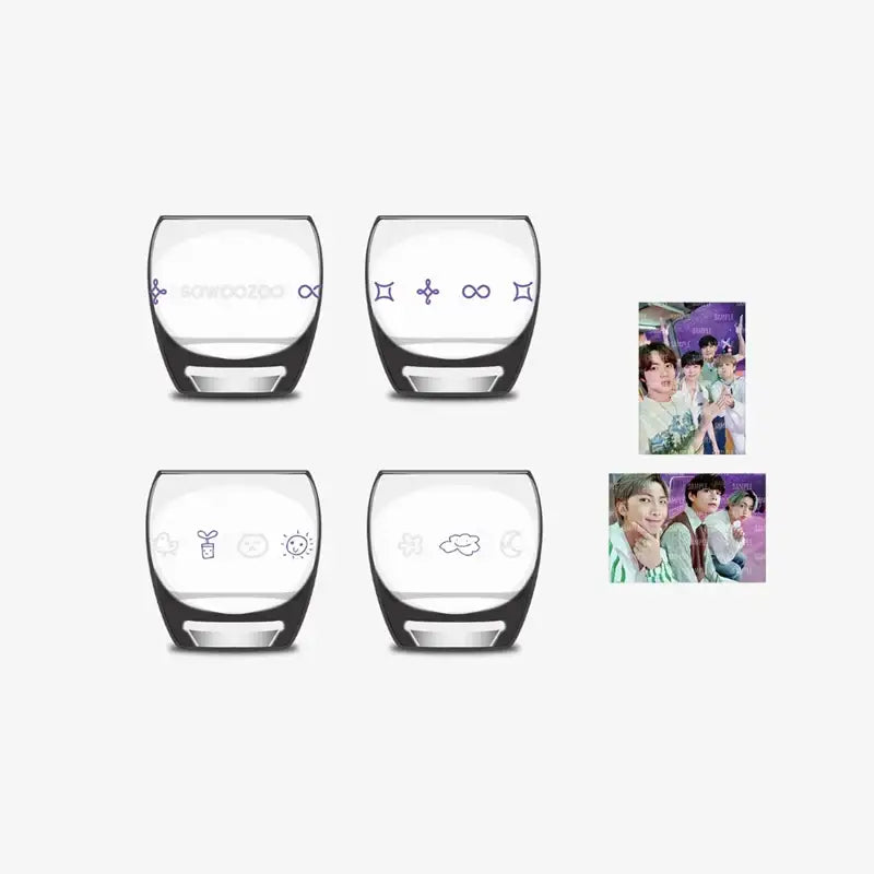 BTS - SOWOOZOO - Glass Set – Harumio