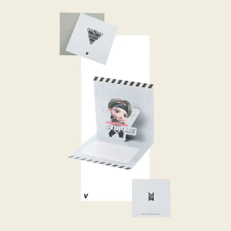 BTS - TinyTAN - Mini Popup Card - BTS - Accessories - Harumio BTS - TinyTAN - Mini Popup Card - BTS - Accessories - Harumio