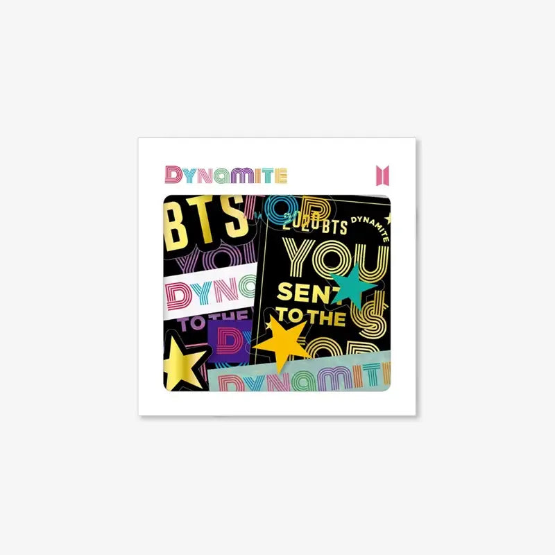 BTS - Dynamite - Celebration Sticker - BTS - Accessories, Stationery - Harumio BTS - Dynamite - Celebration Sticker - BTS - Accessories, Stationery - Harumio
