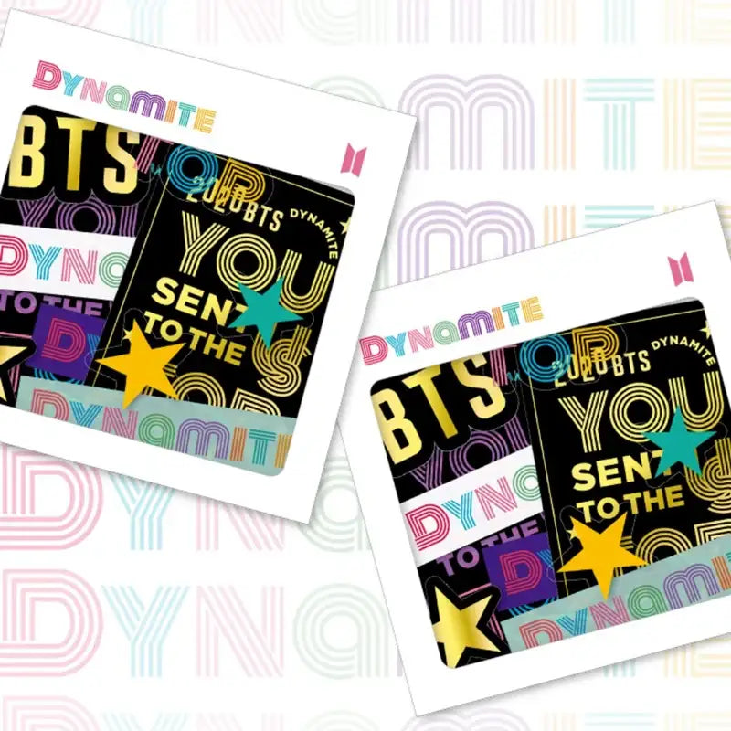 BTS - Dynamite - Celebration Sticker - BTS - Accessories, Stationery - Harumio BTS - Dynamite - Celebration Sticker - BTS - Accessories, Stationery - Harumio