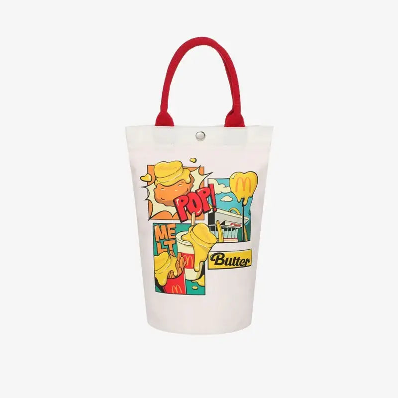 防弾少年団　BTS x マクドナルド[01 SAUCY TOTE BAG ] 防弾少年団 BTS x マクドナルド[01 SAUCY TOTE BAG ] 【公式通販】