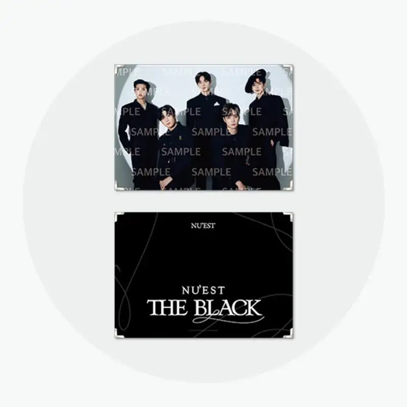 NU'EST - THE BLACK - Premium Photo - NU'EST - Accessories - Harumio NU'EST - THE BLACK - Premium Photo - NU'EST - Accessories - Harumio