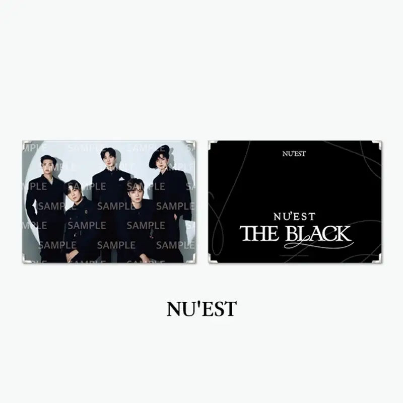 NU'EST - THE BLACK - Premium Photo - NU'EST - Accessories - Harumio NU'EST - THE BLACK - Premium Photo - NU'EST - Accessories - Harumio