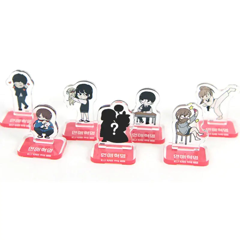 Love Revolution - Shiny Version Mini Acrylic Stand Ver.1 - Webtoon Shop - Acrylic Stand - Harumio