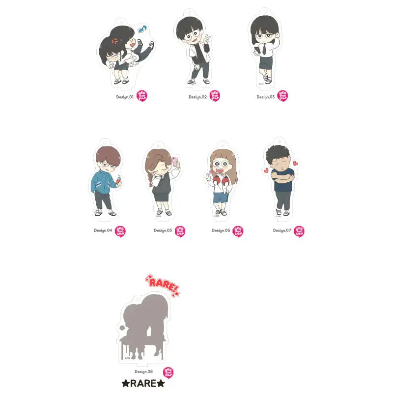 Love Revolution - Acrylic Stand Charm (Random) - Webtoon Shop - Acrylic Stand - Harumio