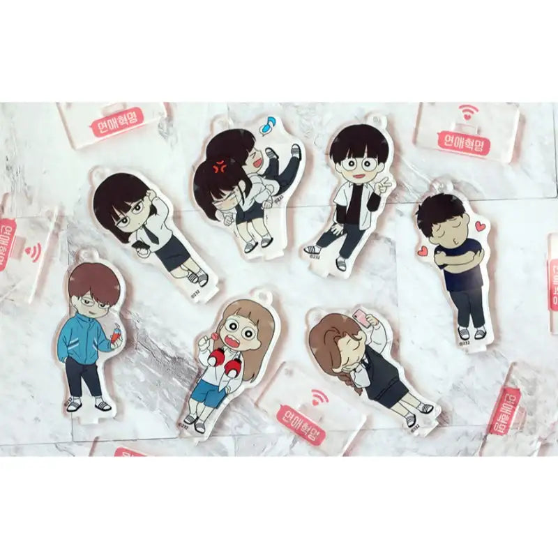Love Revolution - Acrylic Stand Charm (Random) - Webtoon Shop - Acrylic Stand - Harumio