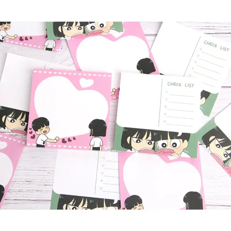 Love Revolution - Memo Pads - Webtoon Shop - Memo Pads - Harumio