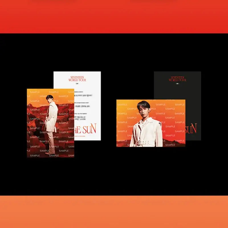 Seventeen - BE THE SUN - Postcard Book - SEVENTEEN - Book - Harumio Seventeen - BE THE SUN - Postcard Book - SEVENTEEN - Book - Harumio