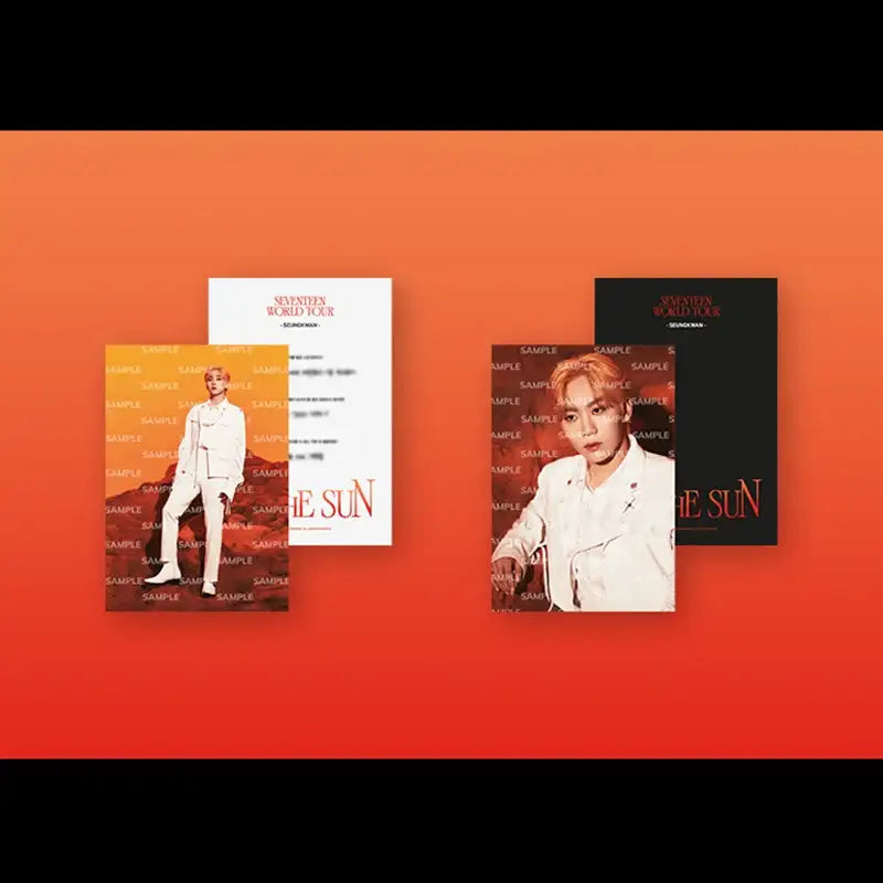Seventeen - BE THE SUN - Postcard Book - SEVENTEEN - Book - Harumio Seventeen - BE THE SUN - Postcard Book - SEVENTEEN - Book - Harumio