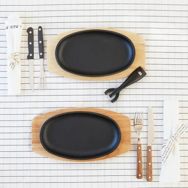 Korean Cast Iron Pan Set - Modern House - Kitchenware - Harumio