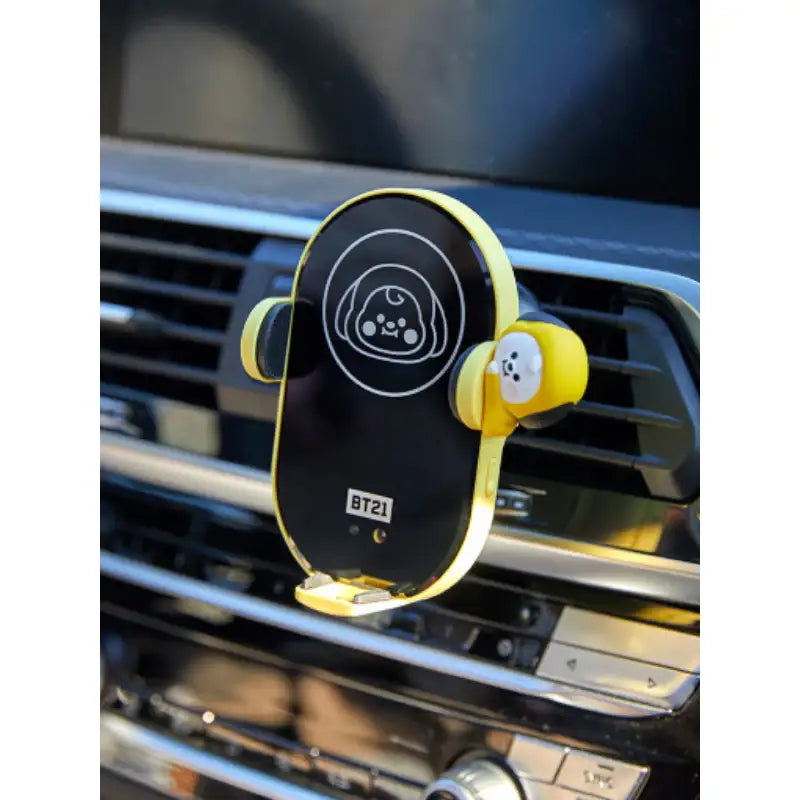 LINE FRIENDS x BT21 - Car High-speed Wireless Charging Cradle - LINE FRIENDS - Car wireless charger - Harumio LINE FRIENDS x BT21 - Car High-speed Wireless Charging Cradle - LINE FRIENDS - Car wireless charger - Harumio