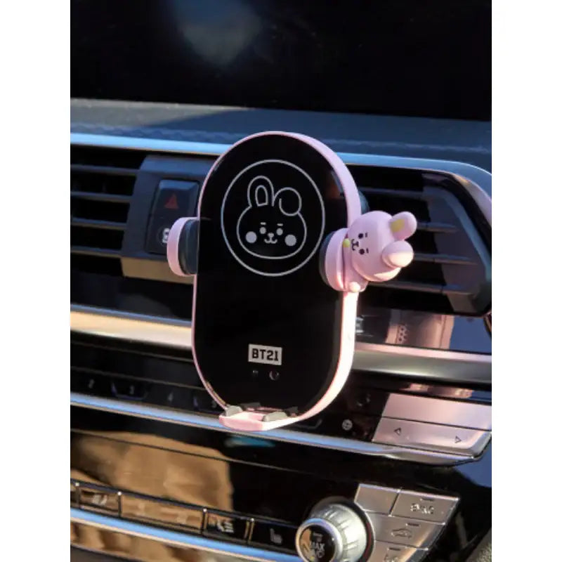 LINE FRIENDS x BT21 - Car High-speed Wireless Charging Cradle - LINE FRIENDS - Car wireless charger - Harumio LINE FRIENDS x BT21 - Car High-speed Wireless Charging Cradle - LINE FRIENDS - Car wireless charger - Harumio