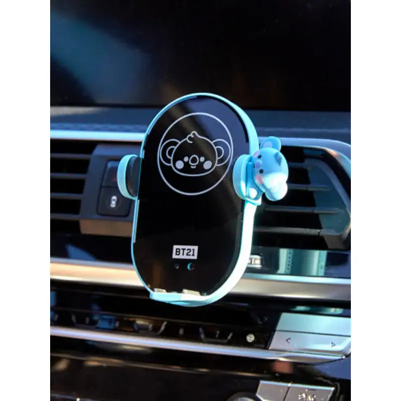 LINE FRIENDS x BT21 - Car High-speed Wireless Charging Cradle - LINE FRIENDS - Car wireless charger - Harumio LINE FRIENDS x BT21 - Car High-speed Wireless Charging Cradle - LINE FRIENDS - Car wireless charger - Harumio