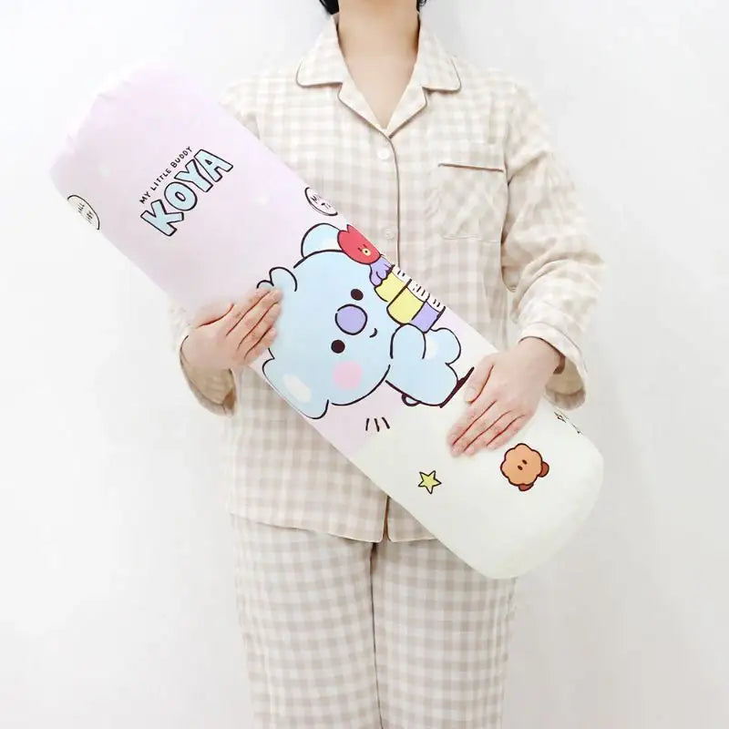 NARA HOME DECO x BT21- Round Body Pillow - NARA HOME DECO - Long pillow - Harumio NARA HOME DECO x BT21- Round Body Pillow - NARA HOME DECO - Long pillow - Harumio