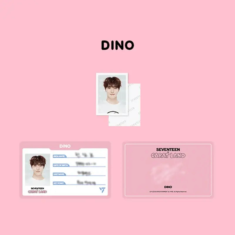 SEVENTEEN - 2023 CARAT LAND - ID Card Holder Set - SEVENTEEN - Card Holder - Harumio SEVENTEEN - 2023 CARAT LAND - ID Card Holder Set - SEVENTEEN - Card Holder - Harumio