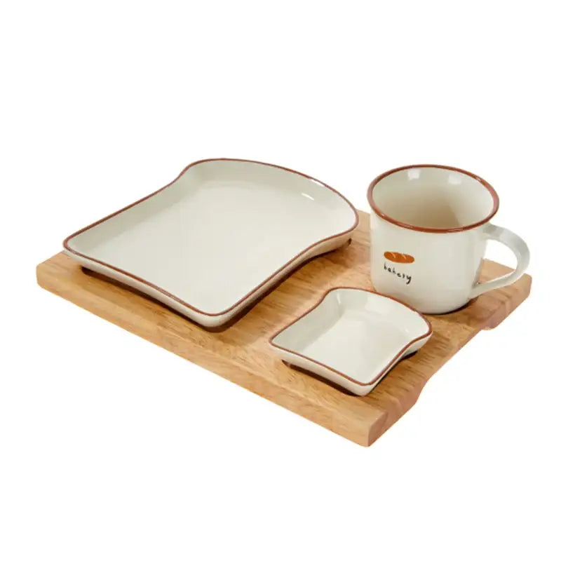 Korean Bread Home Brunch Set - Modern House - Kitchenware - Harumio