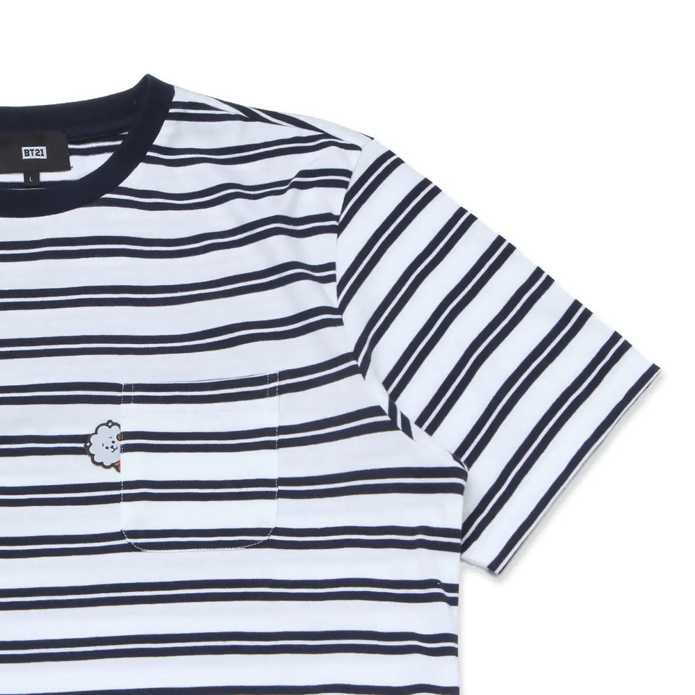 BT21 x Hunt Innerwear - Universtar T-shirt - Navy - BT21 - T-Shirt - Harumio BT21 x Hunt Innerwear - Universtar T-shirt - Navy - BT21 - T-Shirt - Harumio