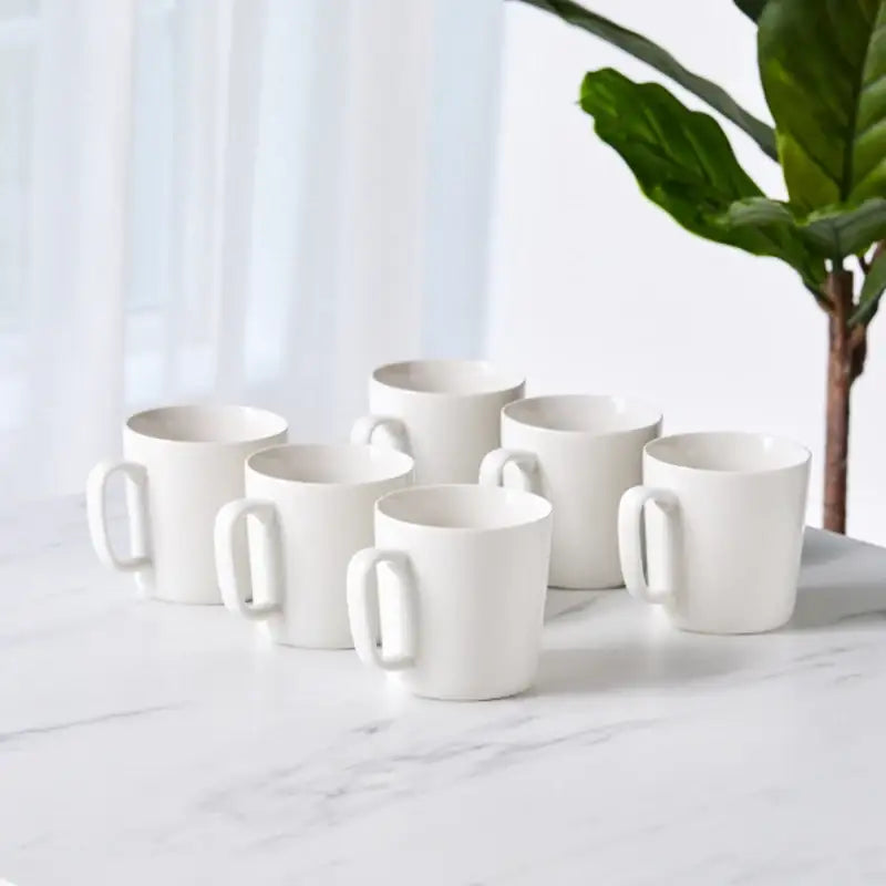 Korean Moreca Mug 430ml Set 6P - Modern House - Kitchenware - Harumio