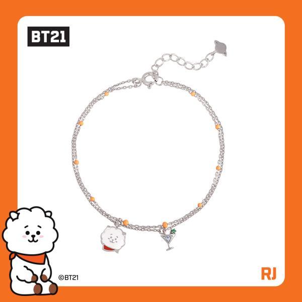 BT21 x OST - Silver Bracelet Ver. 2 - RJ