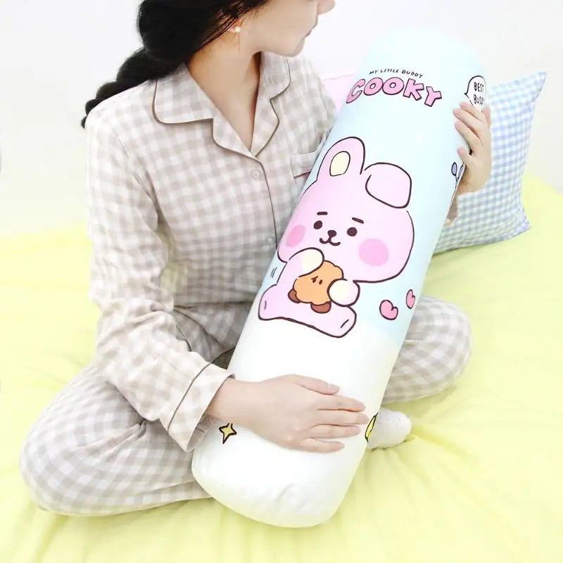 NARA HOME DECO x BT21- Round Body Pillow - NARA HOME DECO - Long pillow - Harumio NARA HOME DECO x BT21- Round Body Pillow - NARA HOME DECO - Long pillow - Harumio