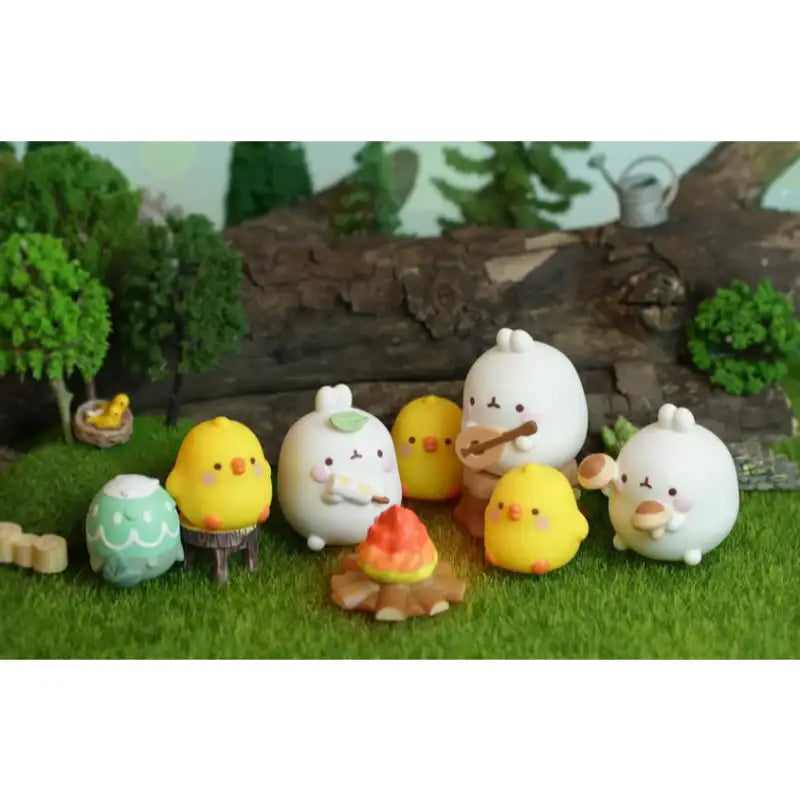 Molang - Camping Figure Set - Molang - Figures - Harumio