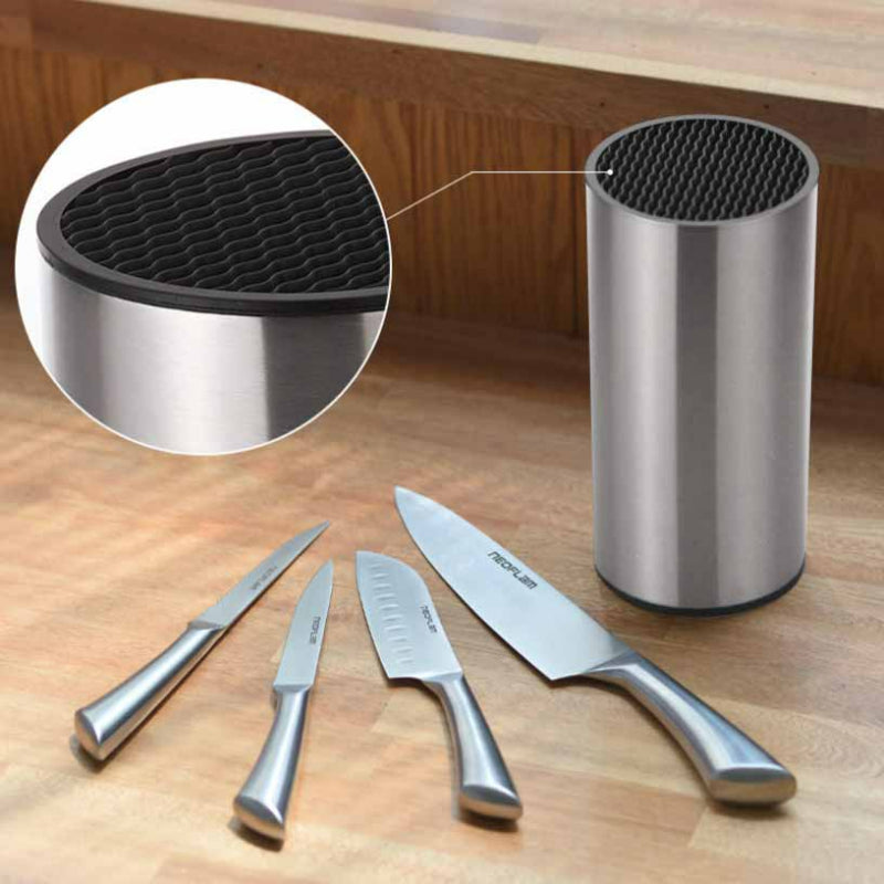 Neoflam - Stainless Steel Knife Block