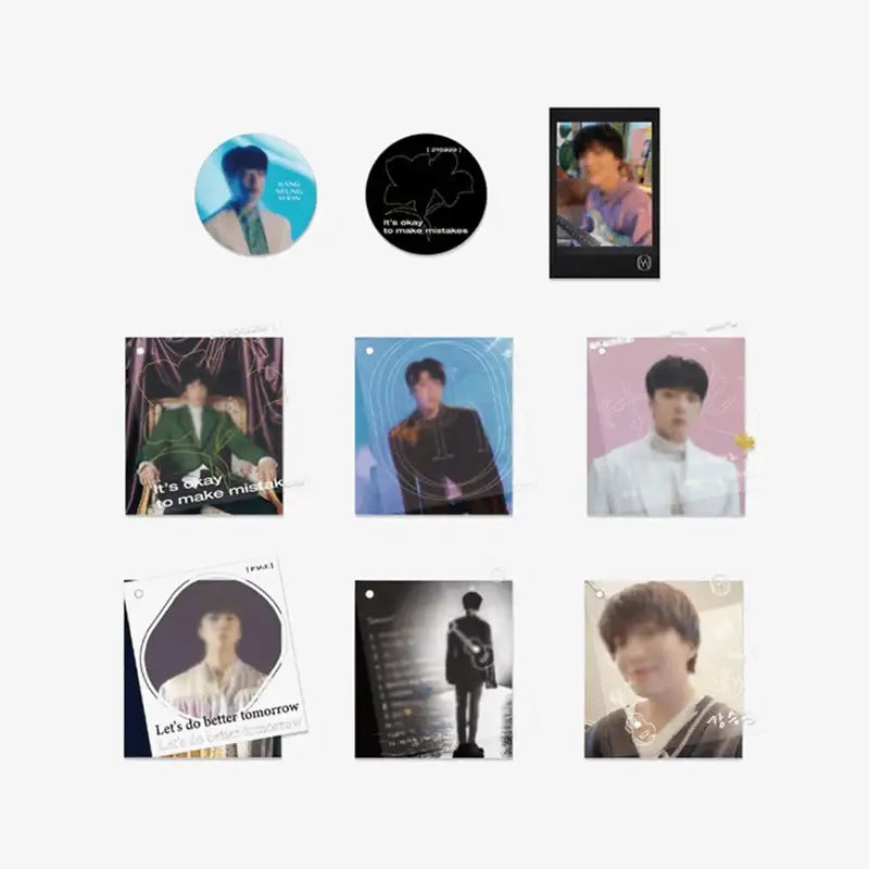 WINNER - Page - Kang Seung-yoon PET Postcard Set - WINNER - Postcards - Harumio
