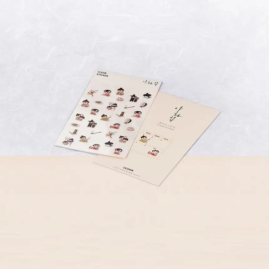 Painter of the Night - Clear Sticker - Lezhin - Stickers - Harumio