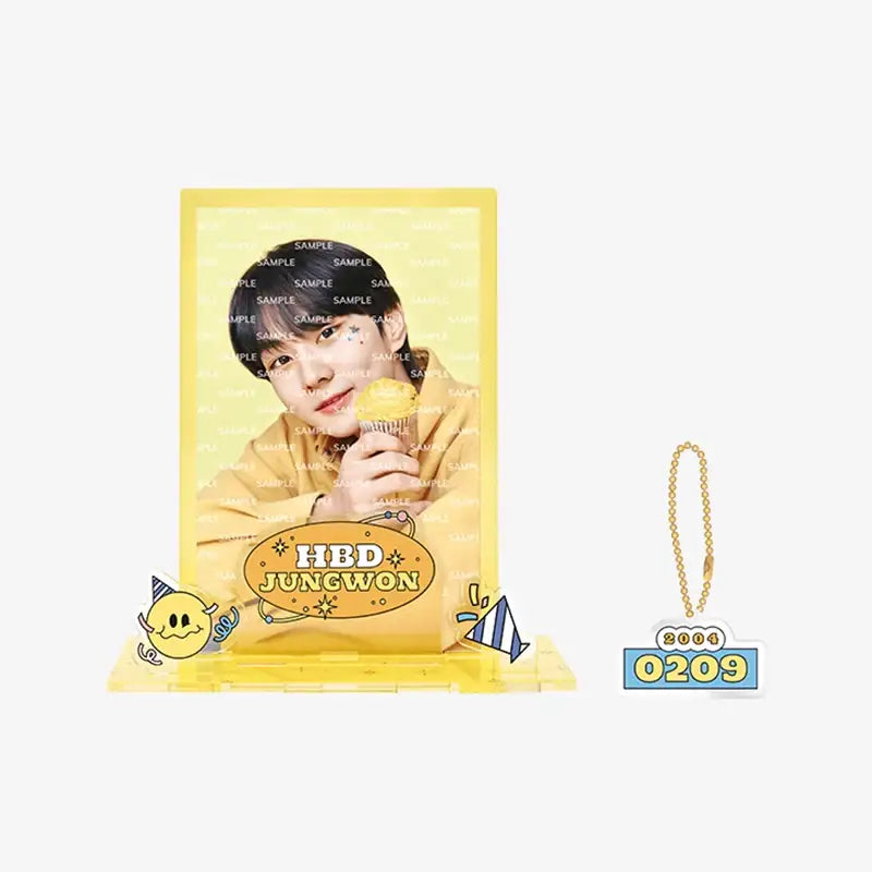 ENHYPEN - BIRTHDAY - JUNGWON Acrylic Frame & Keyring - ENHYPEN - Acrylic Frame - Harumio