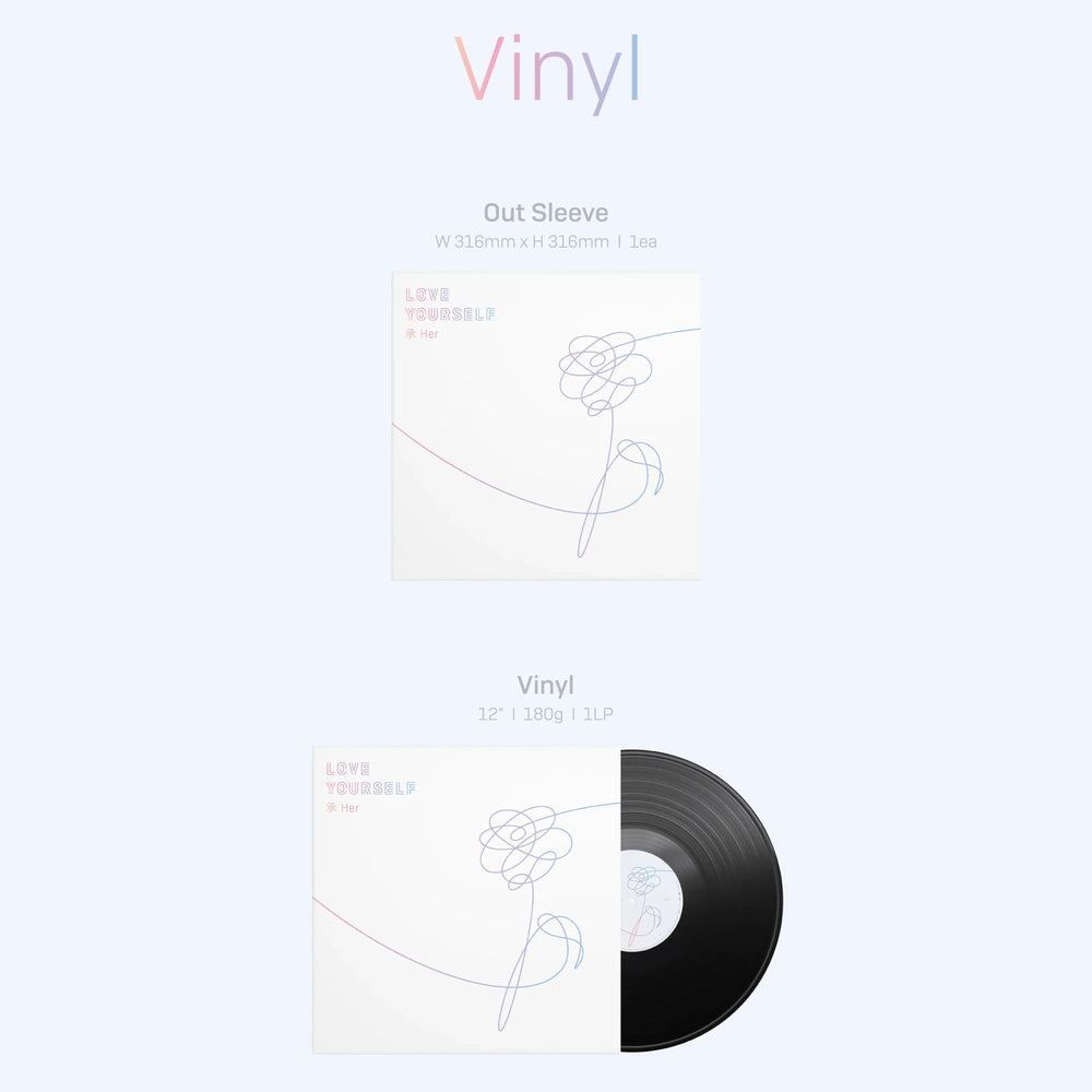 BTS - Love Yourself 承 Her (Vinyl LP) - BTS - Album - Harumio