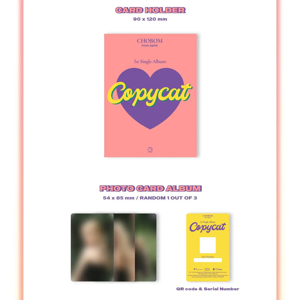CHOBOM from Apink - Copycat : 1st Single Meta Album (Platform Version) - CHOBOM from Apink - Album - Harumio