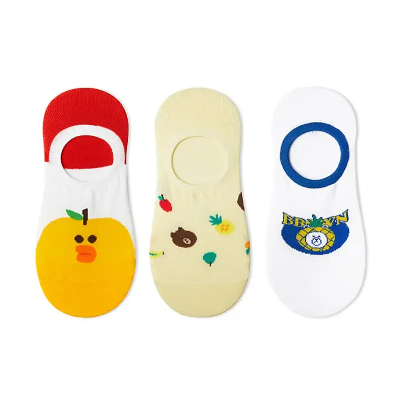 Line Friends - Boat Socks - Line Friends - Socks - Harumio