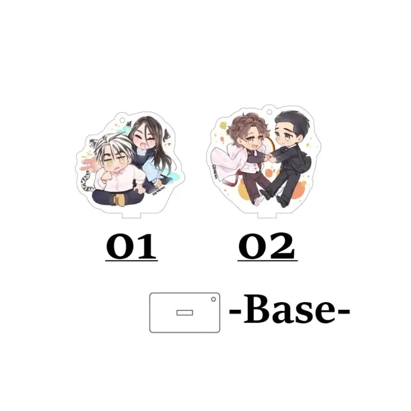 Prince Bari - Acrylic Stand Charm - Webtoon Shop - Acrylic Stand - Harumio